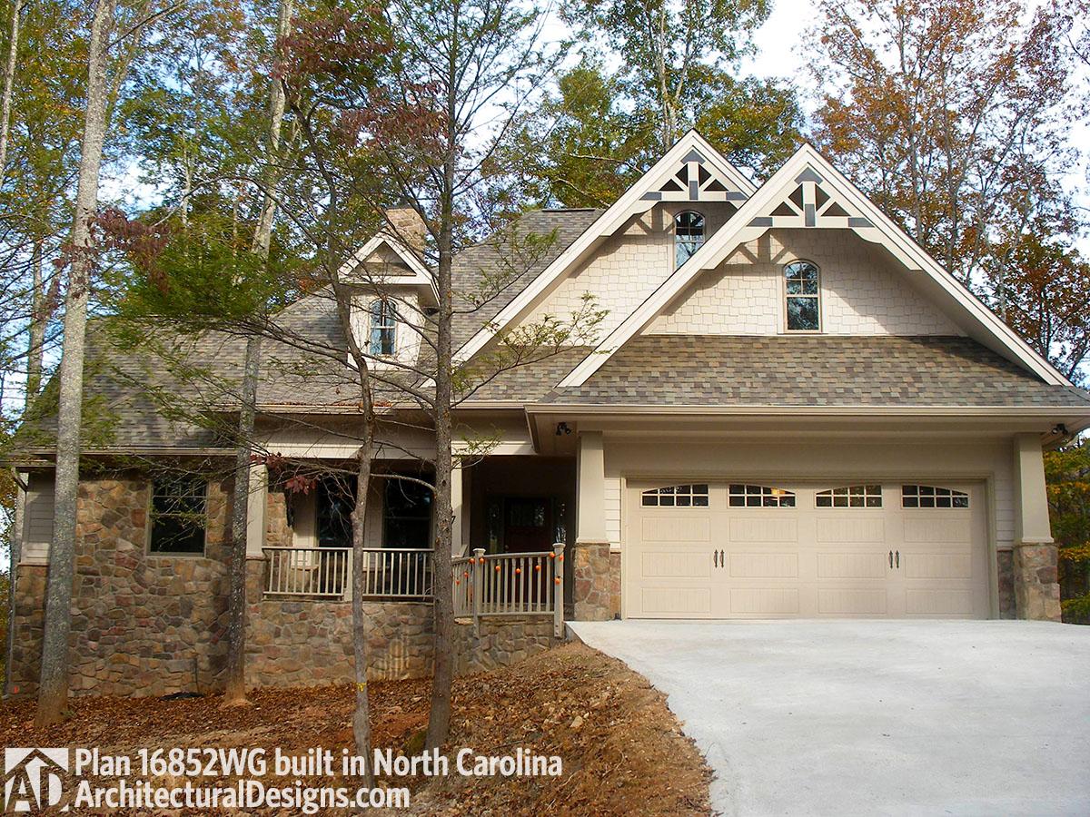 Plan 16852WG: Rustic Craftsman Cottage with Bonus - Image #7 - Cottage, Country, Craftsman, Mountain, Rustic
