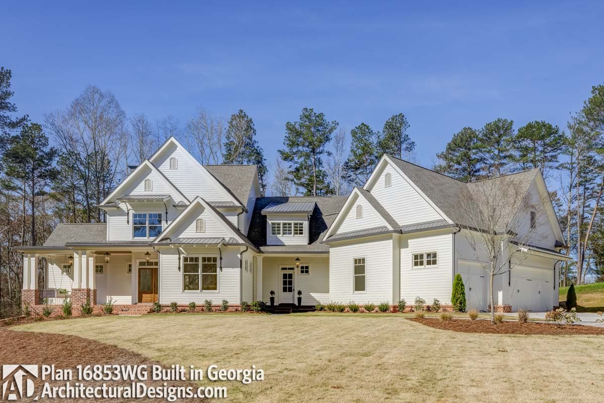 Plan 16853WG: Elegant 3-Bed Farmhouse with Great Outdoor Living Spaces - 2984 Sq Ft - Image #23 - Country, Craftsman, Farmhouse, Modern Farmhouse, New American, Traditional