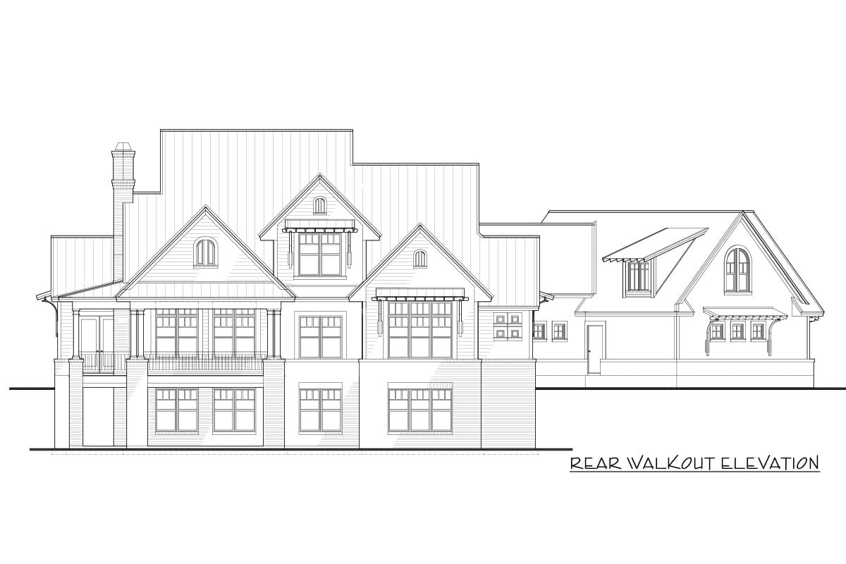 Plan 16853WG: Elegant 3-Bed Farmhouse with Great Outdoor Living Spaces - 2984 Sq Ft - Image #39 - Country, Craftsman, Farmhouse, Modern Farmhouse, New American, Traditional