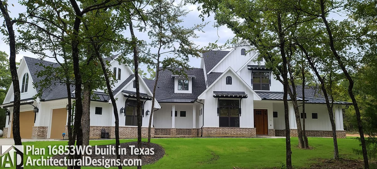 build gallery item - House Plan 16853WG Comes to Life in Texas, again!