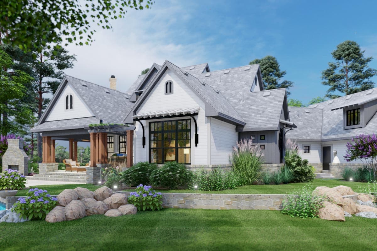 Plan 16853WG: Elegant 3-Bed Farmhouse with Great Outdoor Living Spaces - 2984 Sq Ft - Image #7 - Country, Craftsman, Farmhouse, Modern Farmhouse, New American, Traditional