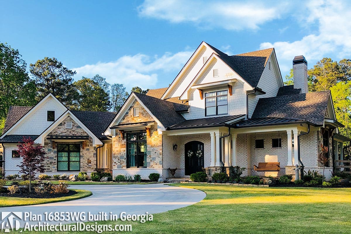 build gallery item - House Plan 16853WG comes to life in Georgia (again!!)