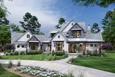 Elegant 3-Bed Farmhouse with Great Outdoor Living Spaces - 2984 Sq Ft