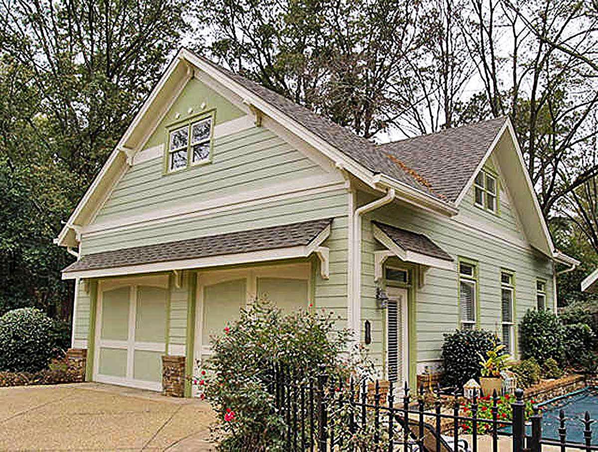 Plan 16855WG: Cute Bungalow with Detached Garage - 1657 Sq Ft - Image #14 - Bungalow, Cottage, Craftsman, Traditional