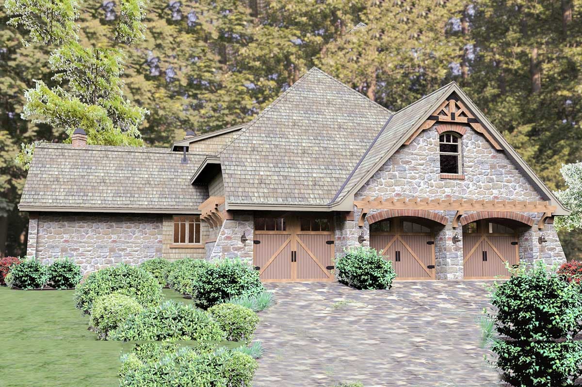 Plan 16858WG: Lovely Spaces Inside and Out - Image #9 - Craftsman, Mountain, Northwest, Vacation