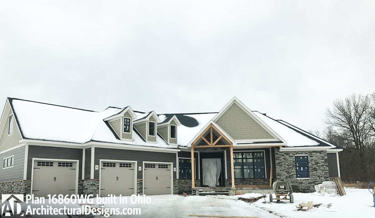 Plan 16860WG: New Look Mountain Retreat - Image #5 - Cottage, Craftsman, Mountain, Northwest, Rustic