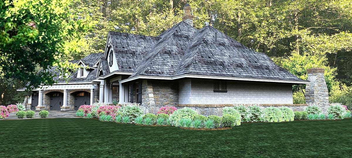Plan 16860WG: New Look Mountain Retreat - Image #9 - Cottage, Craftsman, Mountain, Northwest, Rustic
