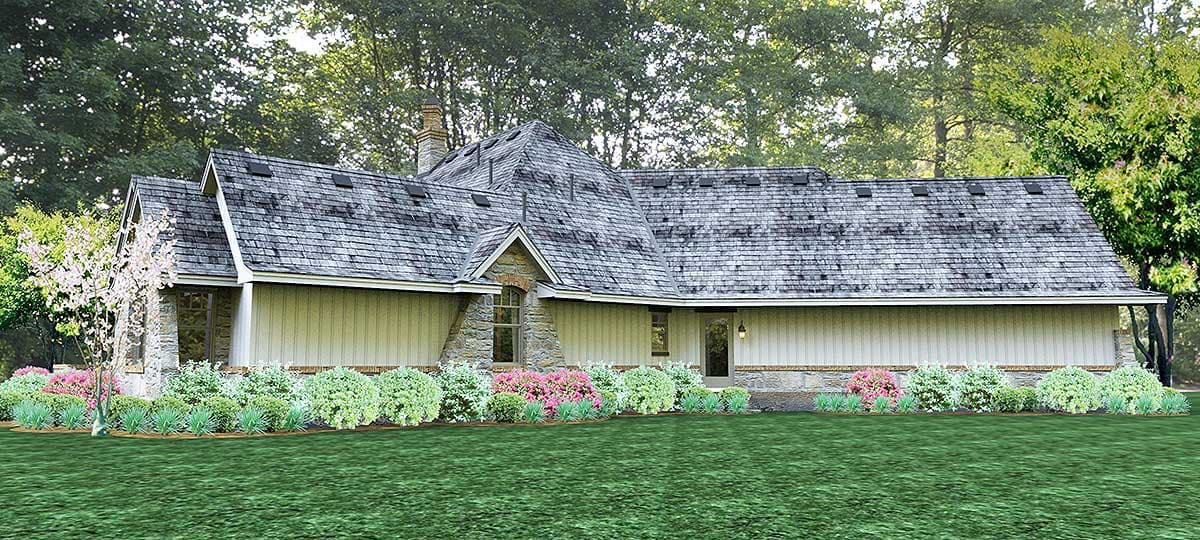 Plan 16860WG: New Look Mountain Retreat - Image #16 - Cottage, Craftsman, Mountain, Northwest, Rustic