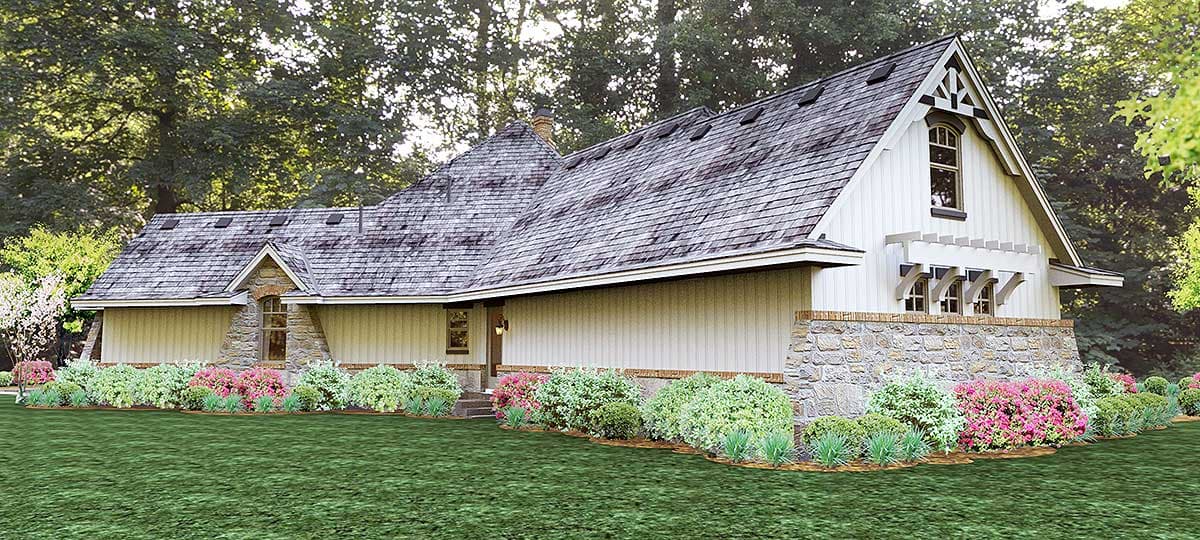 Plan 16860WG: New Look Mountain Retreat - Image #17 - Cottage, Craftsman, Mountain, Northwest, Rustic