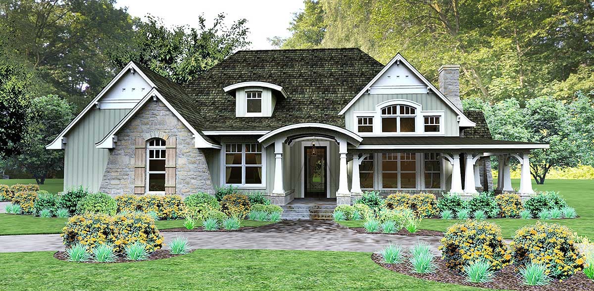 Plan 16862WG: Cozy 3 Bed Cottage With Bonus - Image #13 - Country, Craftsman, Mountain, New American, Northwest, Rustic