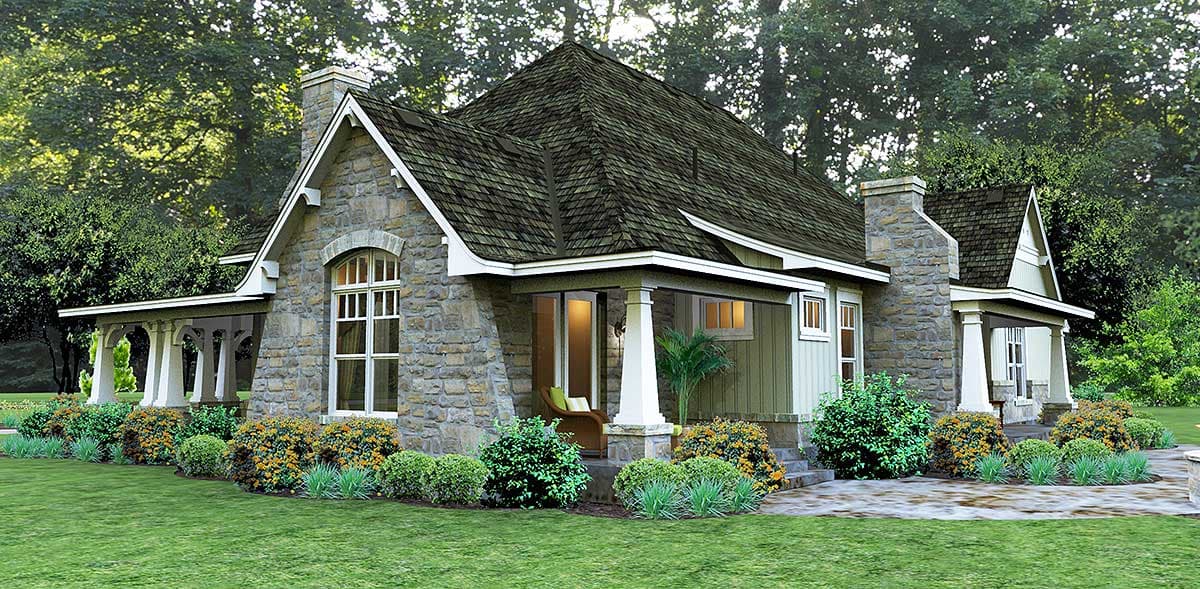 Plan 16862WG: Cozy 3 Bed Cottage With Bonus - Image #16 - Country, Craftsman, Mountain, New American, Northwest, Rustic