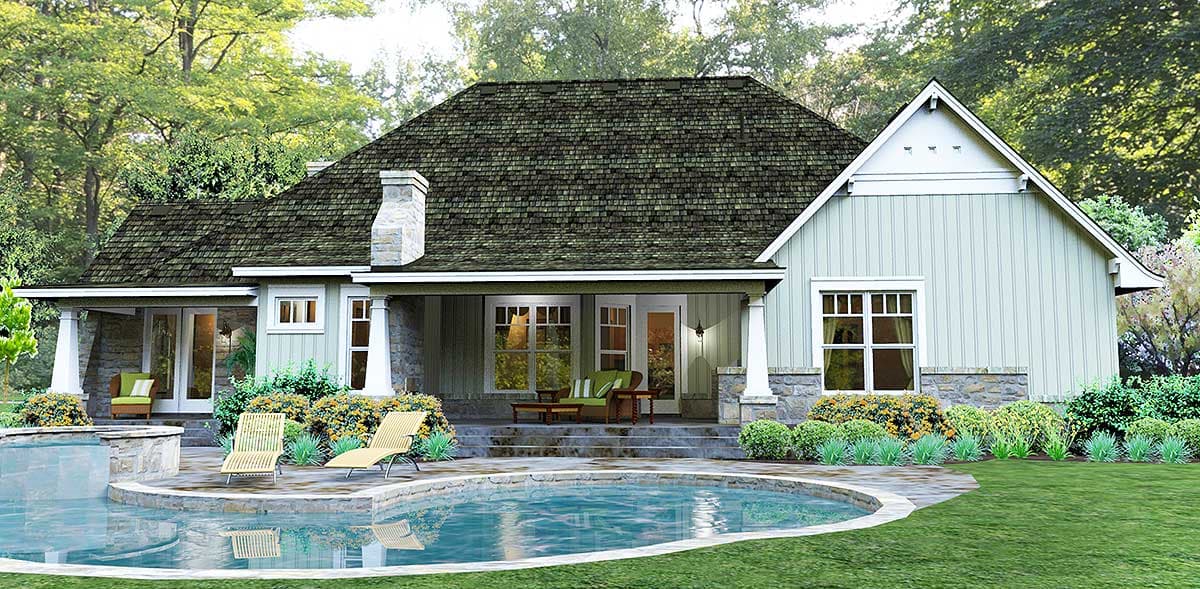 Plan 16862WG: Cozy 3 Bed Cottage With Bonus - Image #17 - Country, Craftsman, Mountain, New American, Northwest, Rustic