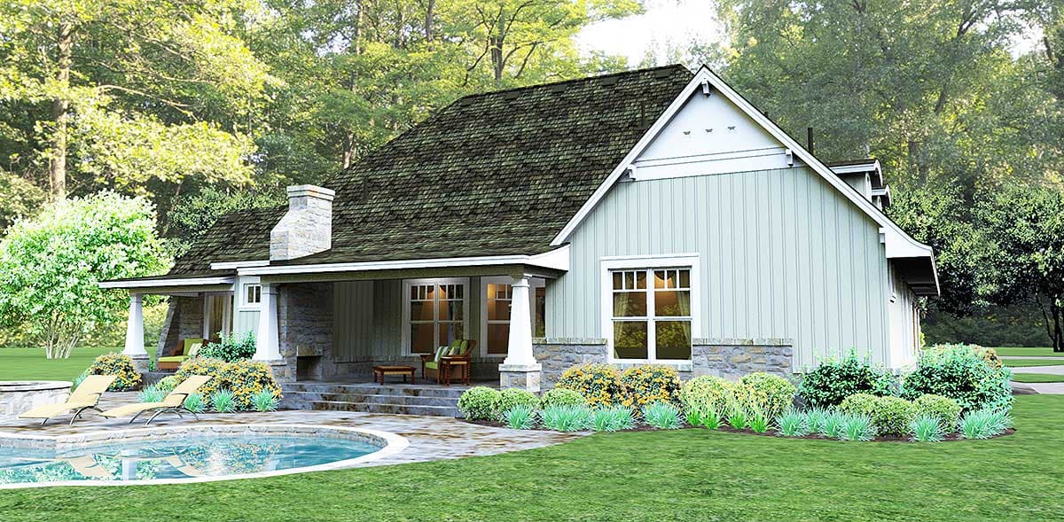 Plan 16862WG: Cozy 3 Bed Cottage With Bonus - Image #18 - Country, Craftsman, Mountain, New American, Northwest, Rustic