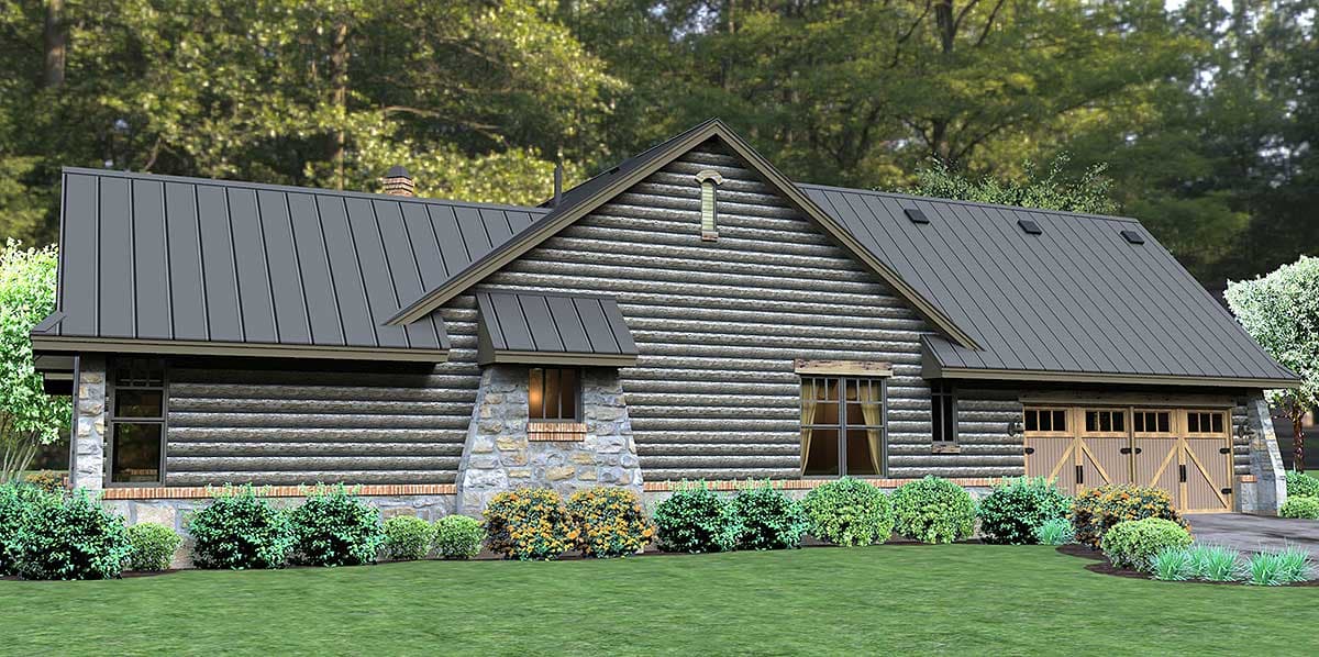 Plan 16863WG: Rugged Rustic 3 Bedroom Home Plan - Image #9 - Cottage, Country, Craftsman, Mountain, Ranch, Rustic, Vacation