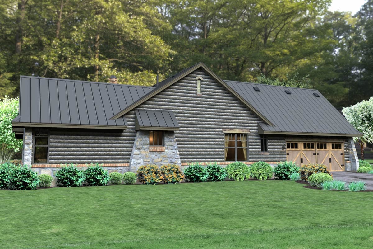 Plan 16863WG: Rugged Rustic 3 Bedroom Home Plan - Image #9 - Cottage, Country, Craftsman, Mountain, Ranch, Rustic, Vacation