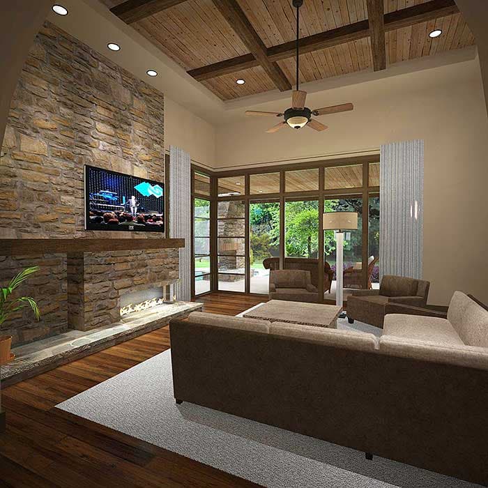 Plan 16864WG: Designer's Dream Home Plan with Guest Cottage - Image #14 - European, Tuscan