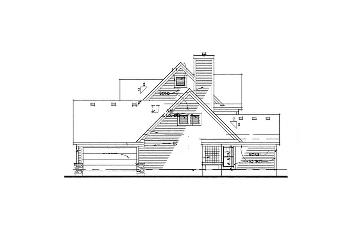 Plan 16871WG: Farmhouse Delight - 1952 Sq Ft - Image #11 - Country, Farmhouse, Modern Farmhouse, New American