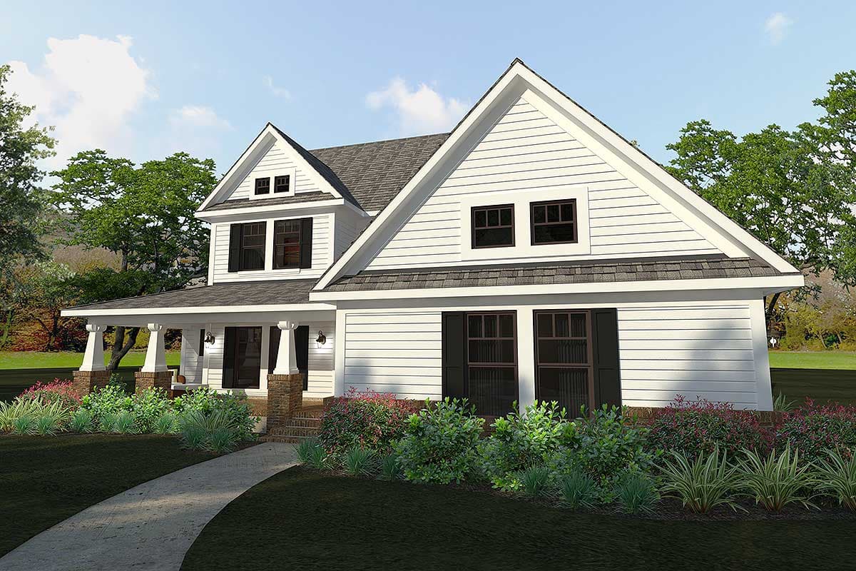 Plan 16871WG: Farmhouse Delight - 1952 Sq Ft - Image #8 - Country, Farmhouse, Modern Farmhouse, New American