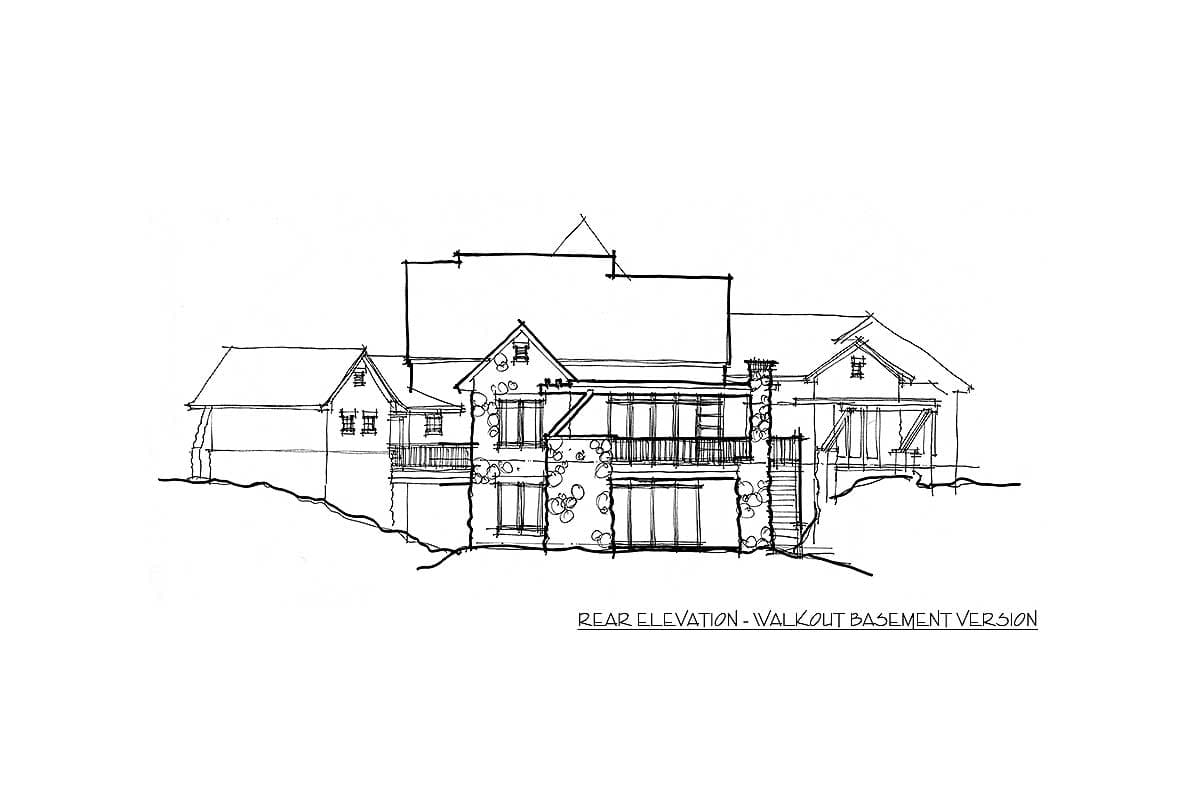 Plan 16884WG: Distinctive Cottage With Lanai and Courtyard - Image #47 - Cottage, European, French Country, Mountain