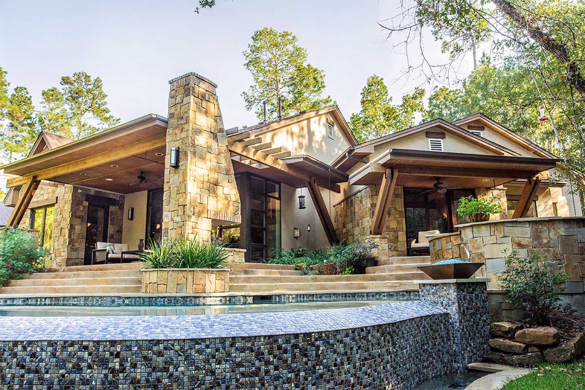 Plan 16884WG: Distinctive Cottage With Lanai and Courtyard - Image #10 - Cottage, European, French Country, Mountain
