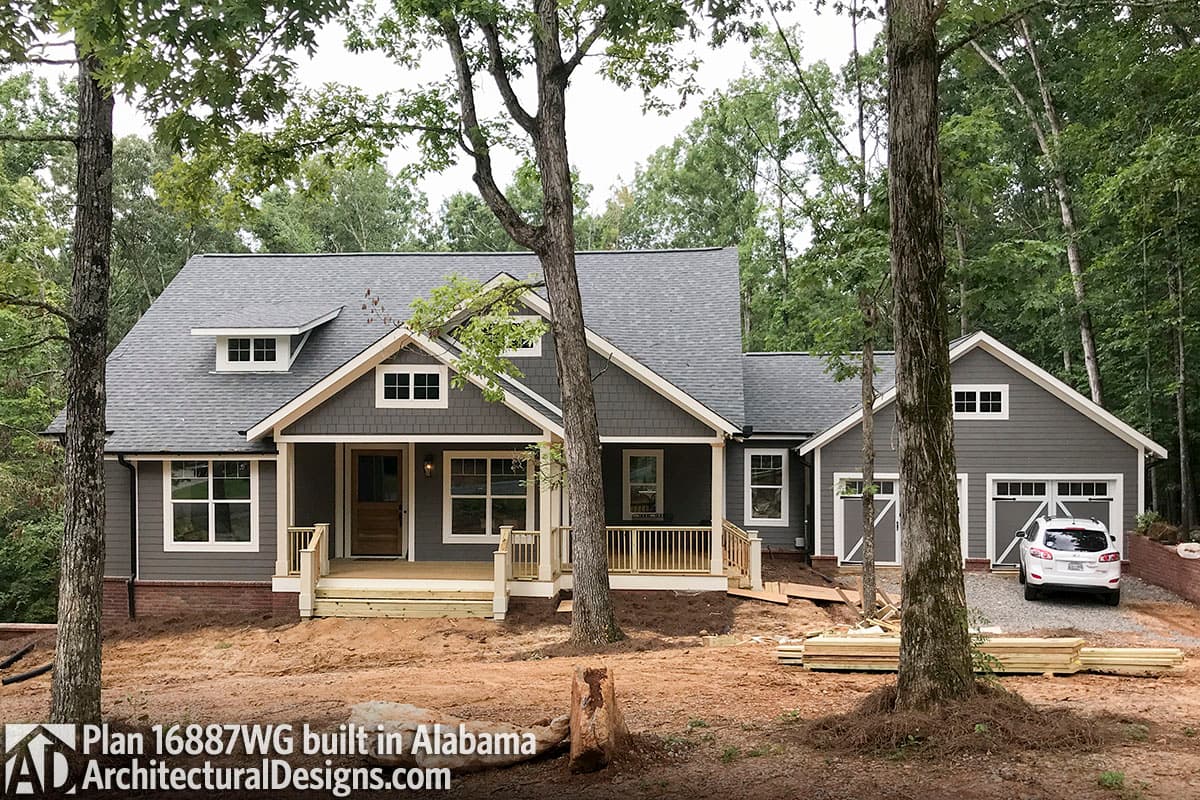 Plan 16887WG: 3 Bedroom House Plan With Swing Porch - 1879 Sq Ft - Image #12 - Country, Craftsman, New American, Northwest