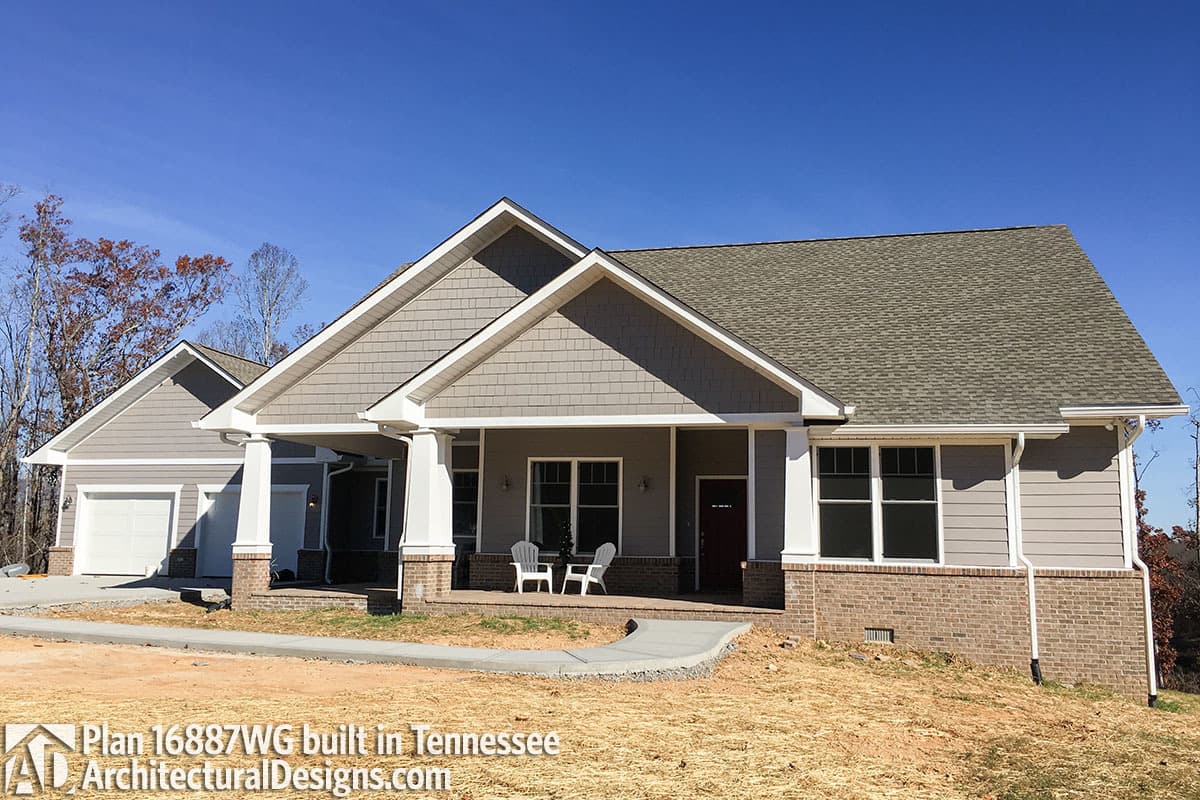 Plan 16887WG: 3 Bedroom House Plan With Swing Porch - 1879 Sq Ft - Image #14 - Country, Craftsman, New American, Northwest