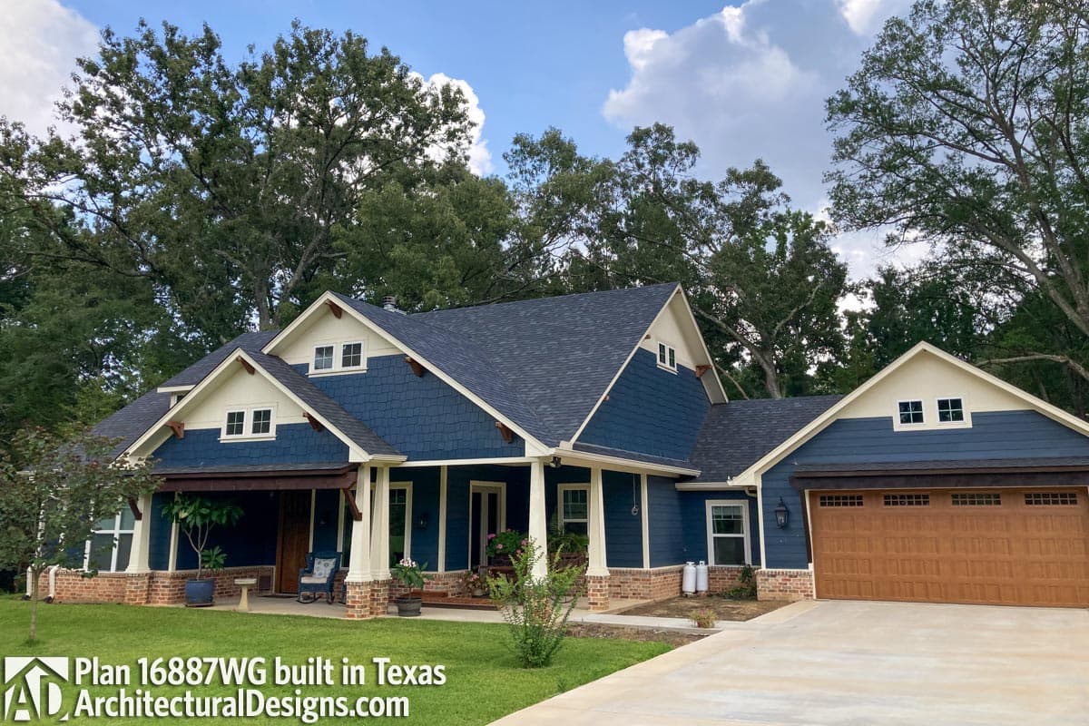 Plan 16887WG: 3 Bedroom House Plan With Swing Porch - 1879 Sq Ft - Image #8 - Country, Craftsman, New American, Northwest