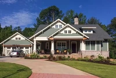 3 Bedroom House Plan With Swing Porch - 1879 Sq Ft