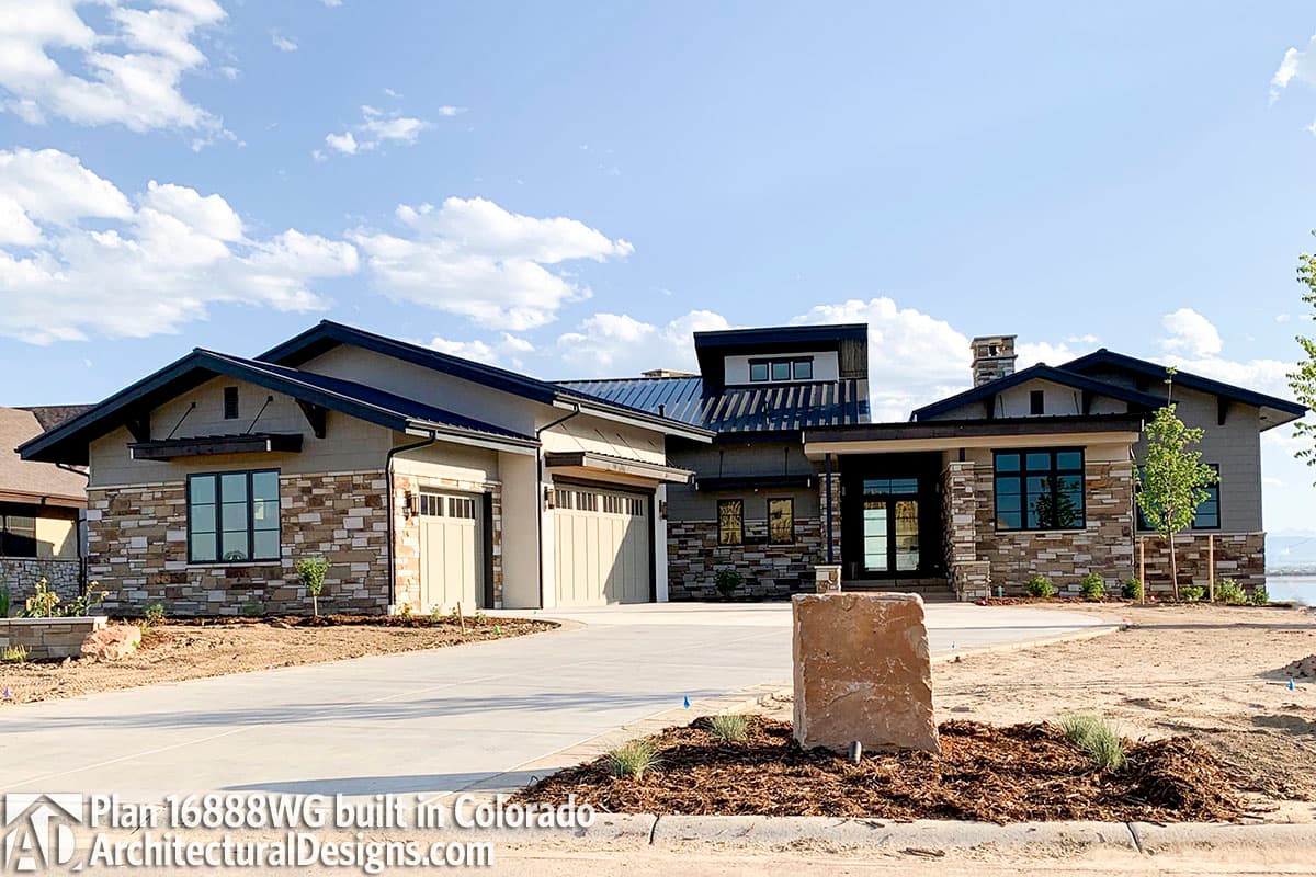 build gallery item - House Plan 16888WG comes to life in Colorado!