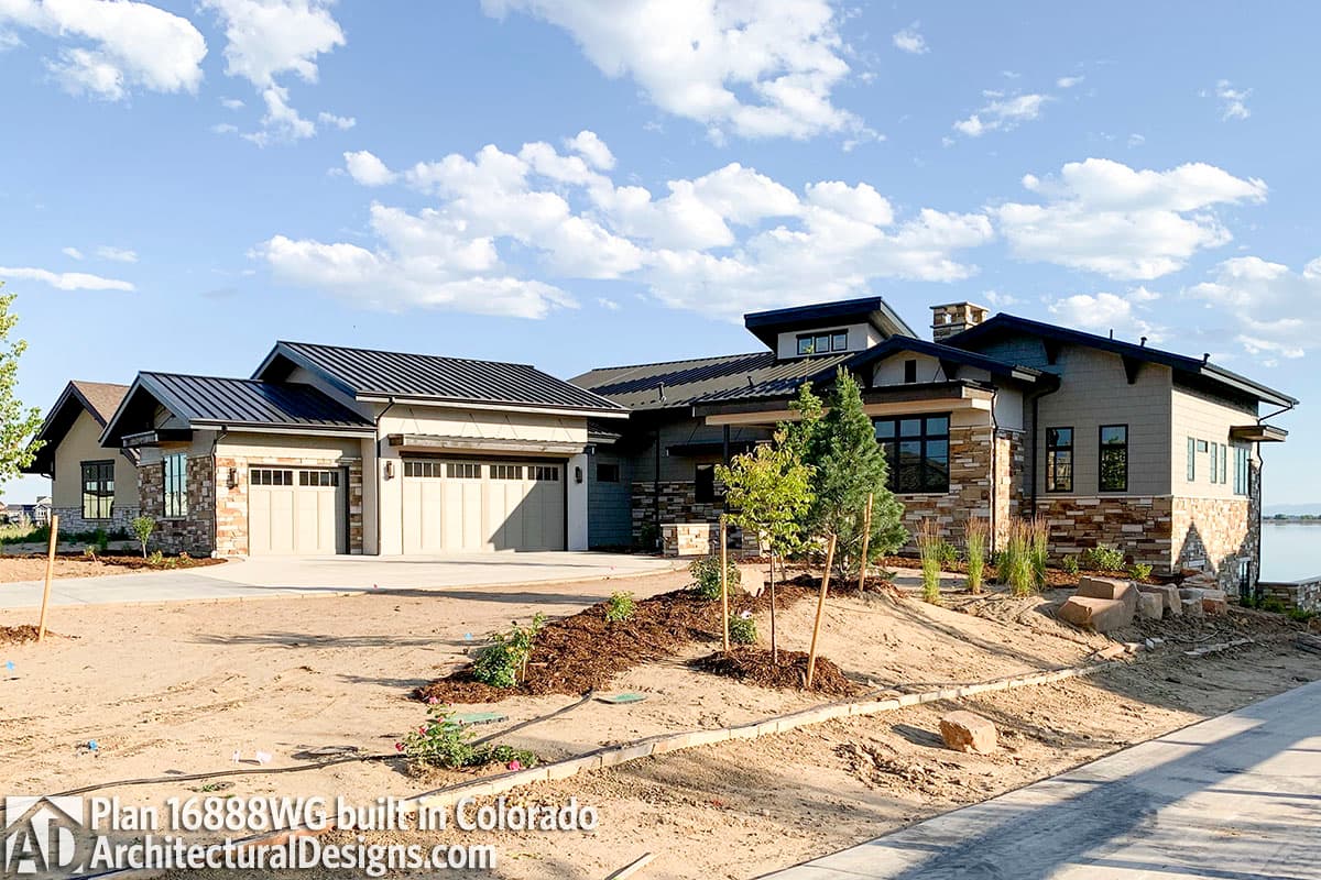 Plan 16888WG: Contemporary Hill Country House Plan - Image #5 - Contemporary, Hill Country, Mid Century Modern, Southwest