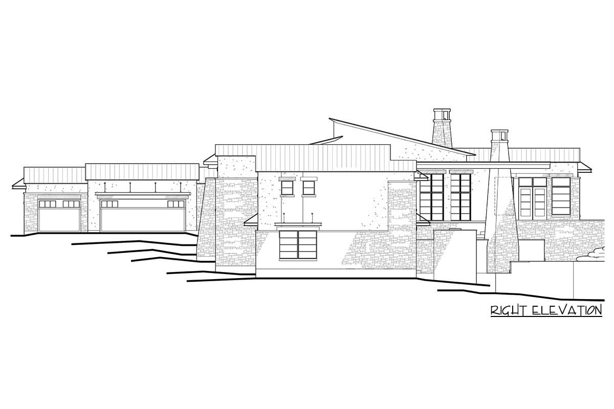 Plan 16888WG: Contemporary Hill Country House Plan - Image #14 - Contemporary, Hill Country, Mid Century Modern, Southwest