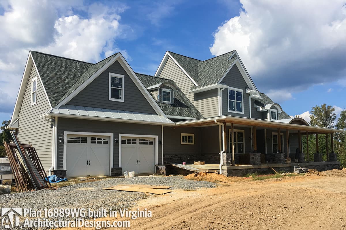 Plan 16889WG: Rockin' Farmhouse With Bonus Room - Image #5 - Country, Farmhouse, Modern Farmhouse, New American, Traditional