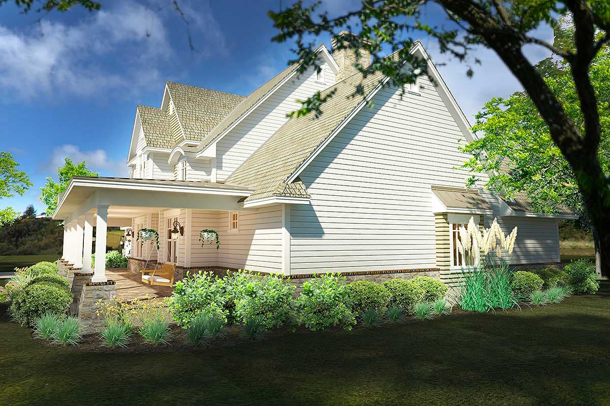 Plan 16889WG: Rockin' Farmhouse With Bonus Room - Image #10 - Country, Farmhouse, Modern Farmhouse, New American, Traditional