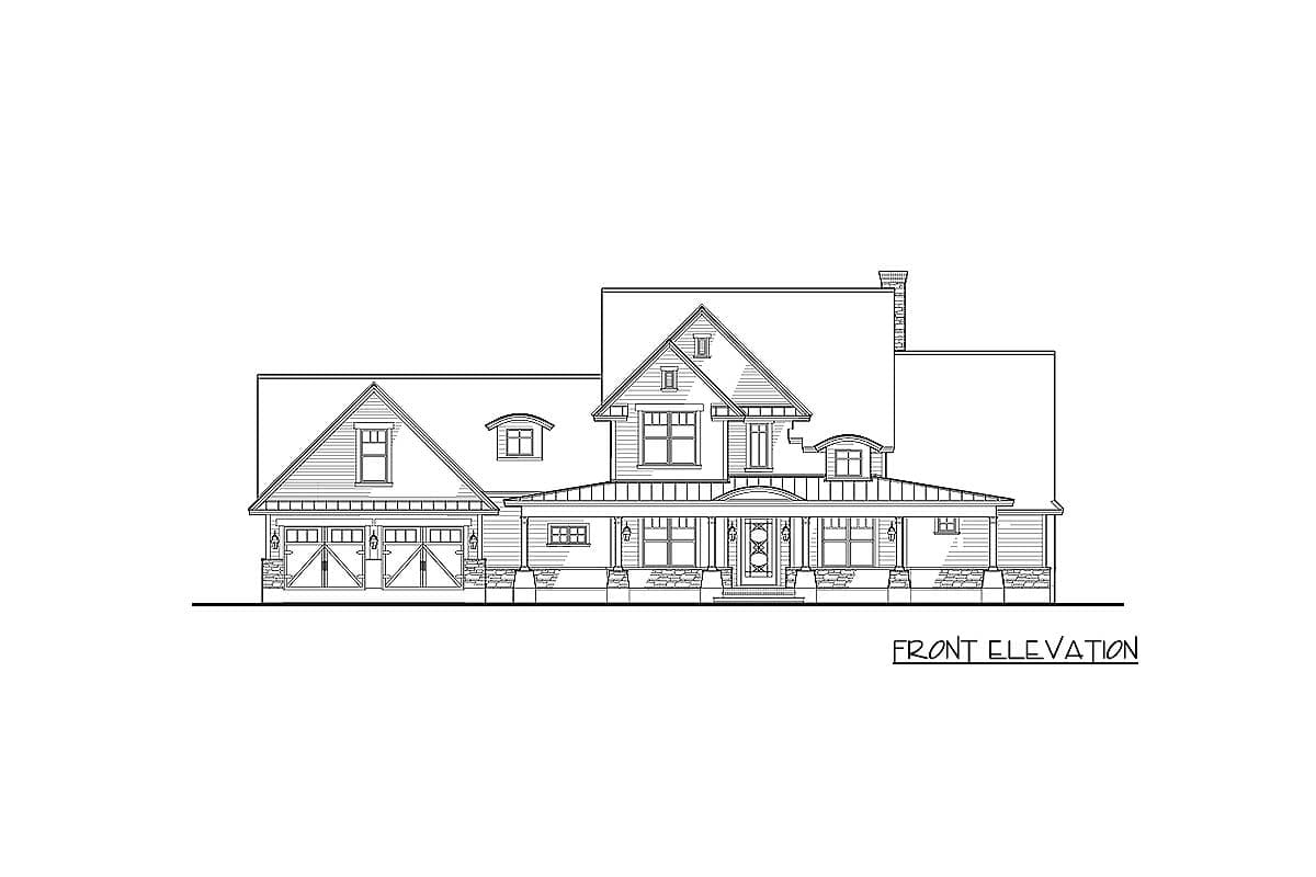 Plan 16889WG: Rockin' Farmhouse With Bonus Room - Image #15 - Country, Farmhouse, Modern Farmhouse, New American, Traditional