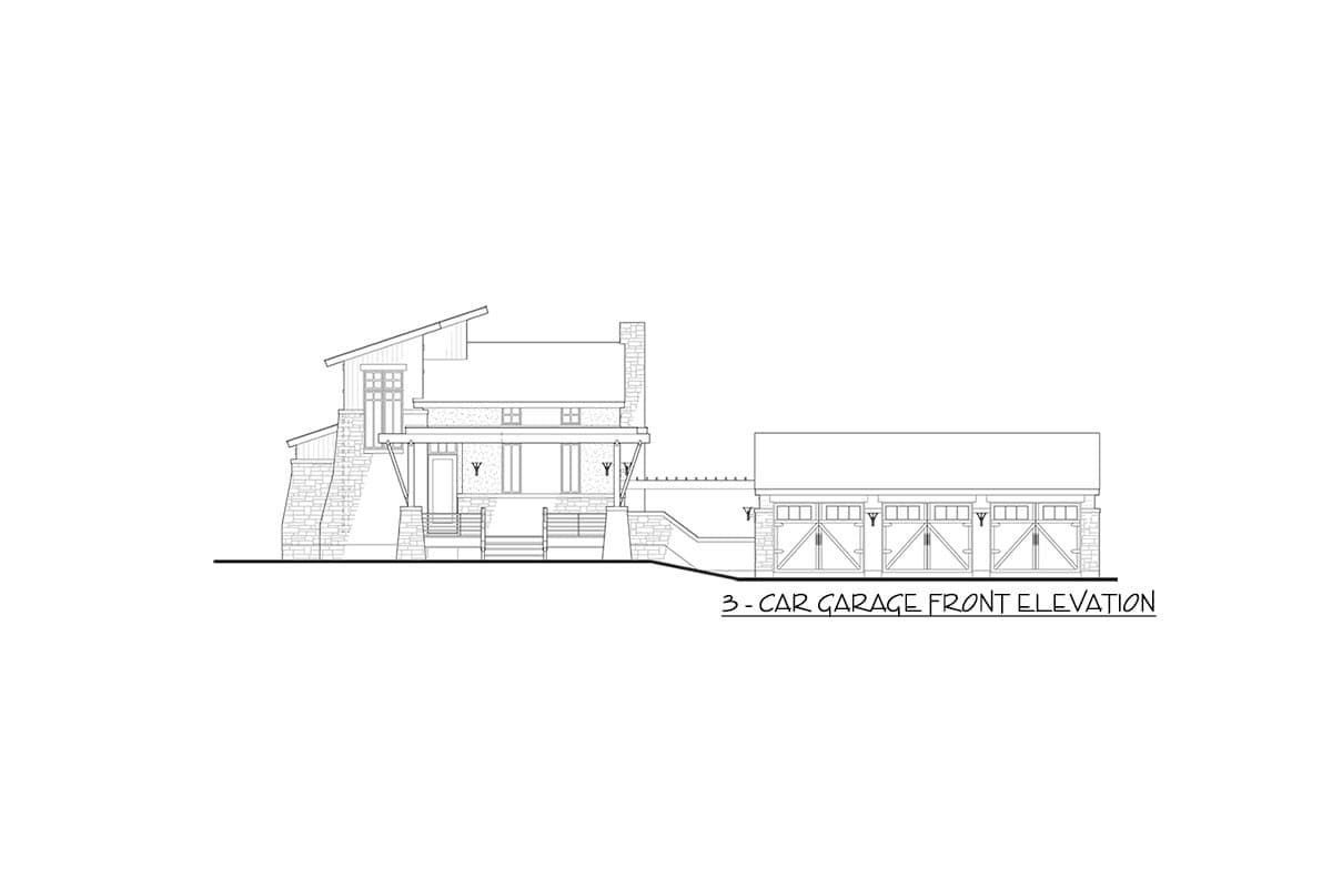 Plan 16890WG: Minimalism With Style - Image #13 - Contemporary, Mid Century Modern, Mountain, Transitional