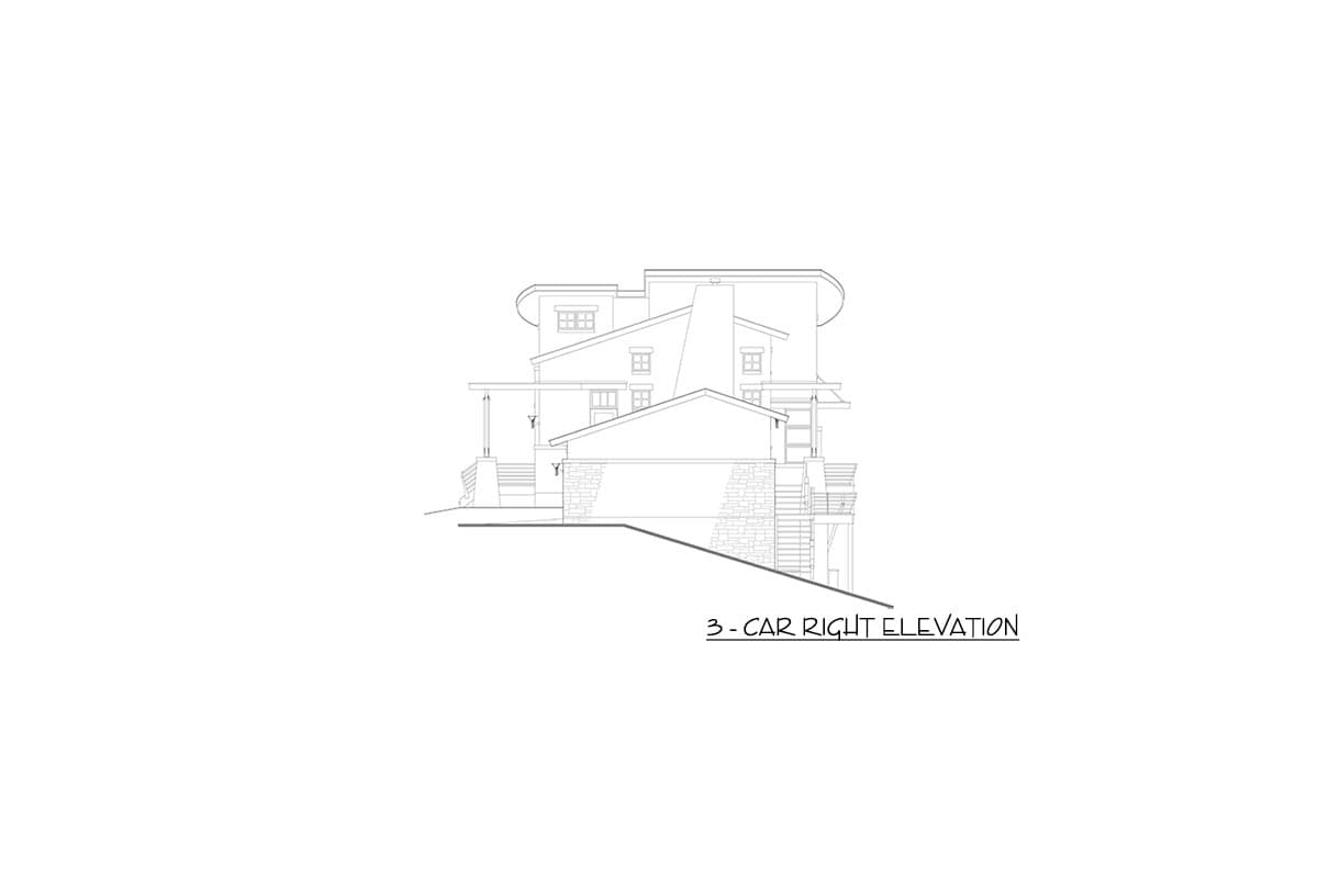 Plan 16890WG: Minimalism With Style - Image #14 - Contemporary, Mid Century Modern, Mountain, Transitional