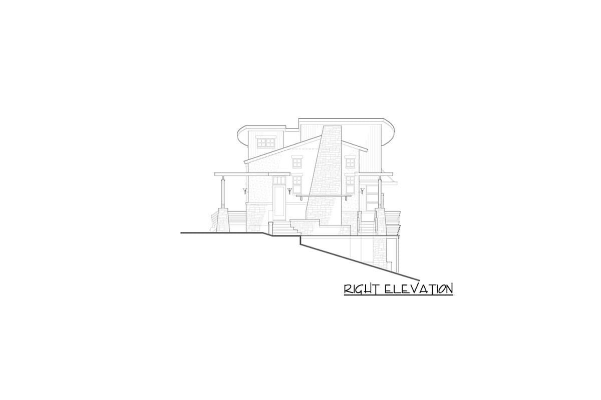 Plan 16890WG: Minimalism With Style - Image #11 - Contemporary, Mid Century Modern, Mountain, Transitional