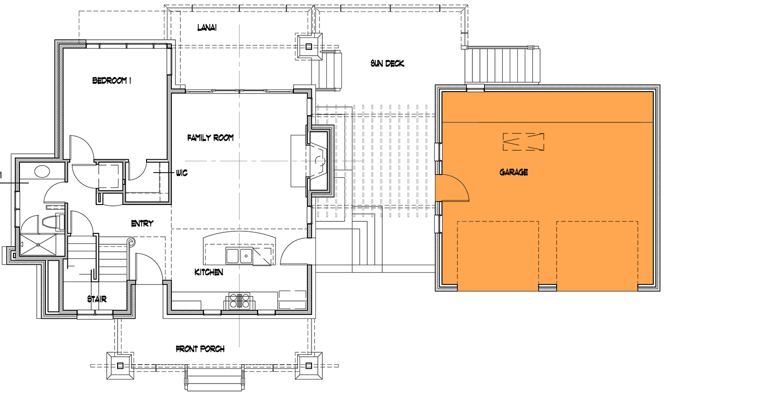Plan 16890WG: Minimalism With Style - Floor Plan - Optional 2 - Car Garage - Contemporary, Mid Century Modern, Mountain, Transitional