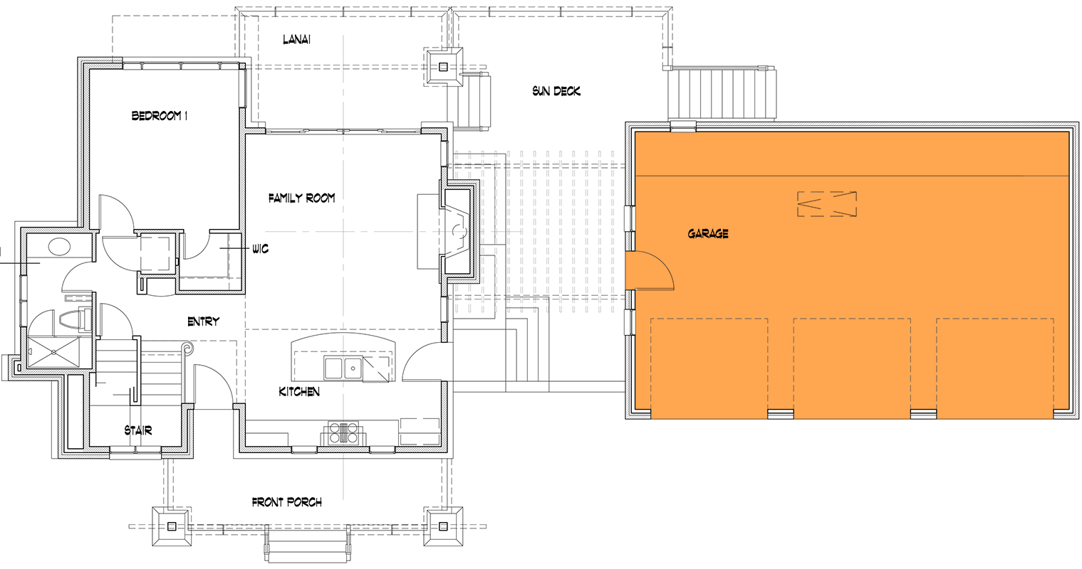 Plan 16890WG: Minimalism With Style - Floor Plan - Optional 3 - Car Garage - Contemporary, Mid Century Modern, Mountain, Transitional