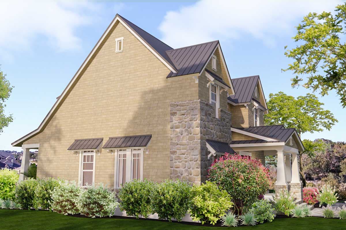 Plan 16891WG: 3 Bedroom Stone Farmhouse Plan - Image #6 - Country, Craftsman, Farmhouse, Modern Farmhouse, Rustic, Shingle, Traditional