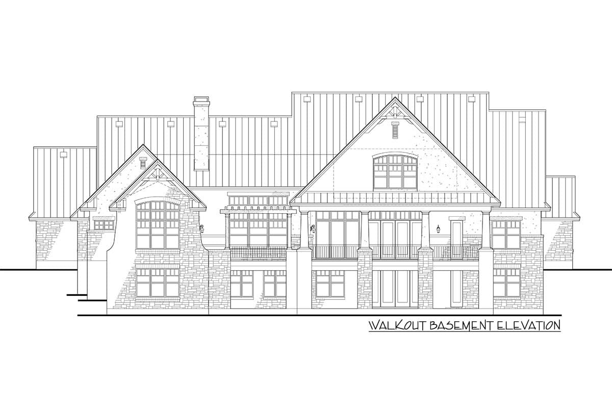 Plan 16892WG: Stone Clad House Plan with 2 Bonus Rooms - Image #11 - European, Hill Country, Mountain