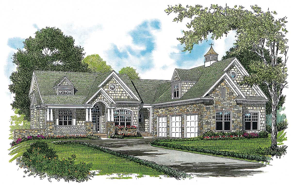 Plan 17500LV: Great American Retreat - Image #16 - Craftsman, Mountain