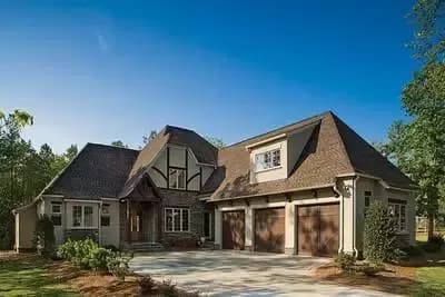Stone & Stucco European Dream Home