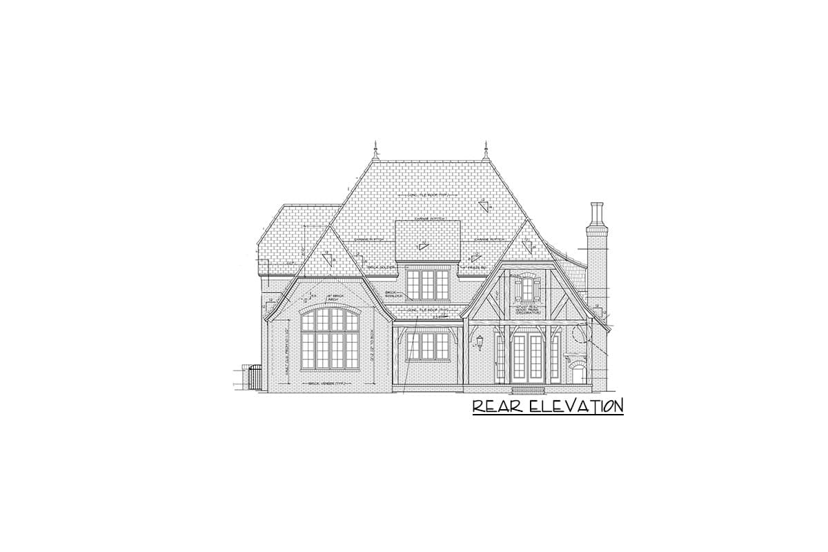 Plan 17503LV: Master Suite with Dual Access - Image #21 - European, Tudor