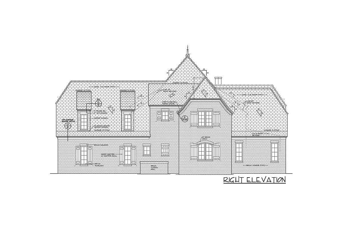 Plan 17503LV: Master Suite with Dual Access - Image #22 - European, Tudor