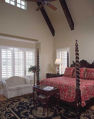 Plan 17509LV: Turreted Stair in Two-Story Library - Image #7 - European, French Country