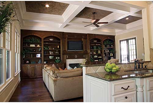 Plan 17520LV: 4-Bed Craftsman Home - 3680 Sq Ft - Image #6 - Craftsman, Traditional