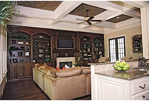 Plan 17520LV: 4-Bed Craftsman Home - 3680 Sq Ft - Image #7 - Craftsman, Traditional