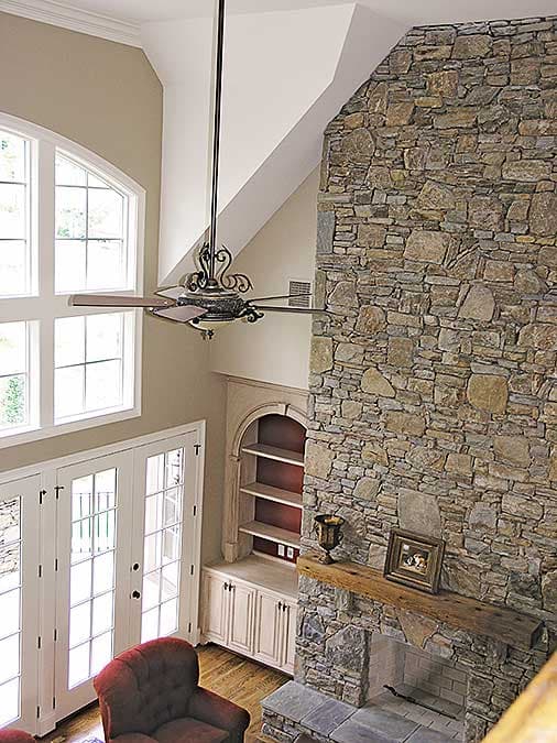 Plan 17528LV: Stone and Brick French Country Home Plan - Image #10 - European, French Country