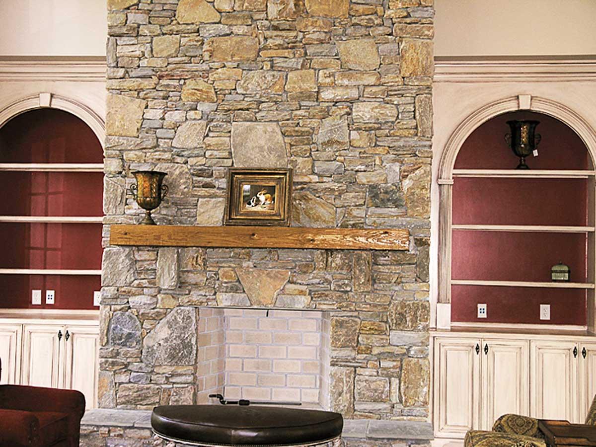 Plan 17528LV: Stone and Brick French Country Home Plan - Image #11 - European, French Country